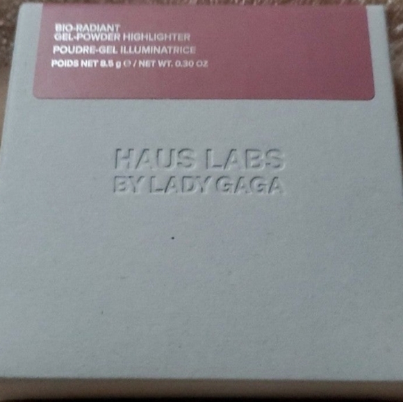 Haus Labs by Lady Gaga Bio-Radiant Gel Powder Highlighter ROSE QUARTZ. 1 LEFT - Picture 6 of 8